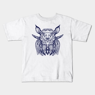 lowbrow art animal Kids T-Shirt